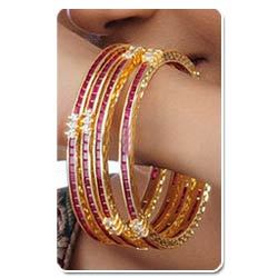 Manufacturers Exporters and Wholesale Suppliers of Polki Bangle Mumbai Maharashtra Polki Bangle